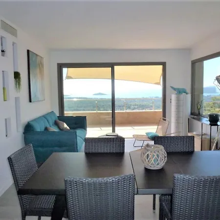 Superbe Maison Vue Mer A 180° Et Piscine Chauffee Dominant La Baie De San Ciprianu Villa Zonza